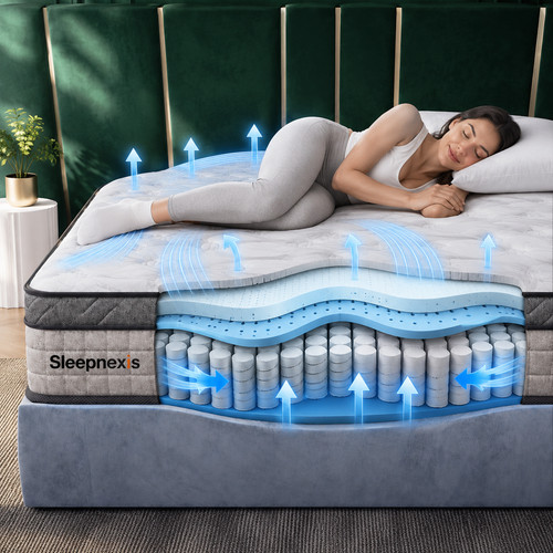 Sleepnexis cooling foam hybrid - sleepnexis,